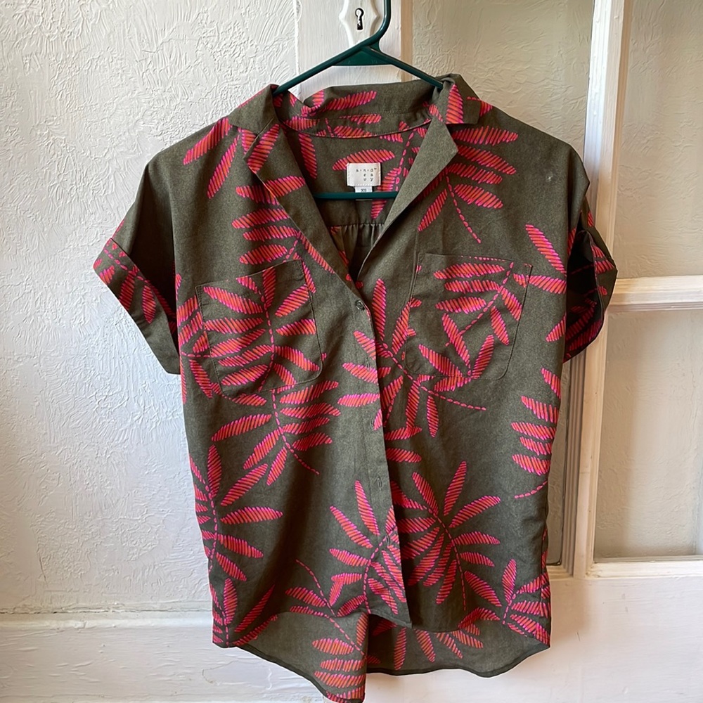 A New Day Tropical Blouse